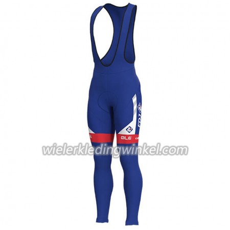 Fietsbroek Lang met Bretels 2018 FDJ N001